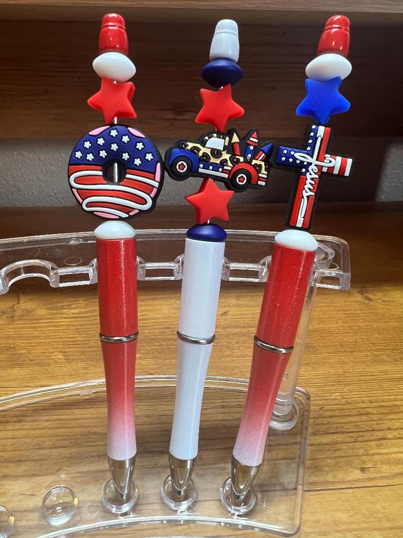 Red, White & Blue Focal Pens