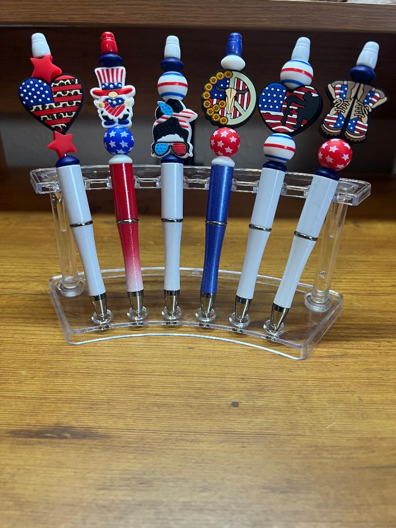 Red, White & Blue Focal Pens