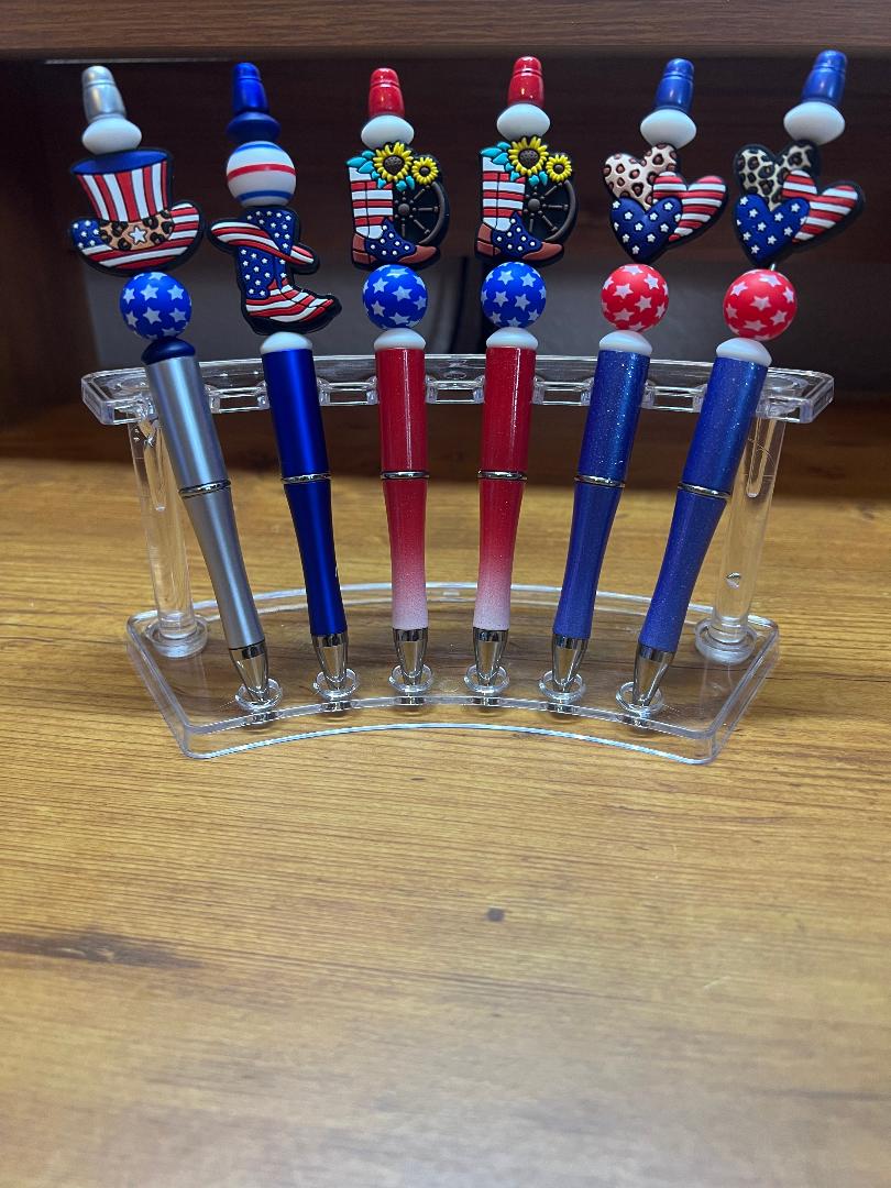 Red, White & Blue Focal Pens